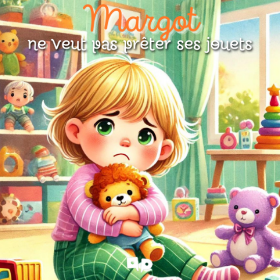 Image de Margot ne veut pas prêter ses jouets